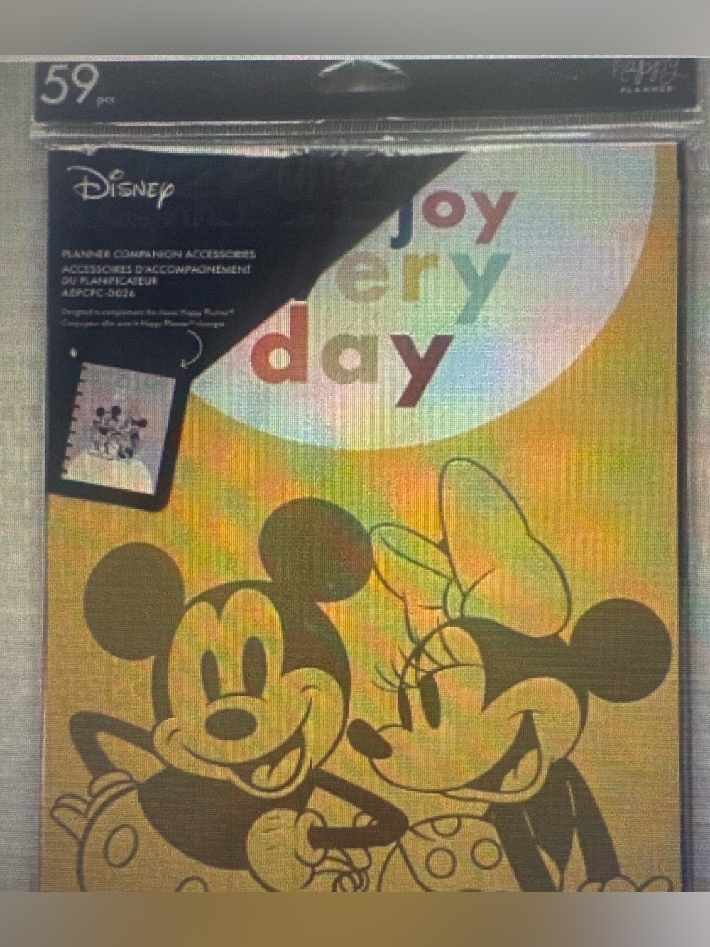 Disney Happy Planner Undated Accessory Pack - Ret $50